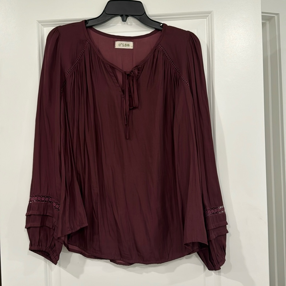 Brand new Burgundy blouse